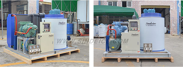 風(fēng)冷和水冷制冰機(jī)對比圖